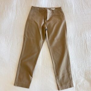 CLUB MONACO Low Rise Skinny Cropped Flat Front Trouser Pant